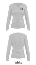 Monticello High School Cross Country 66273969 Women's Long Sleeve V-neck Shirt - 16