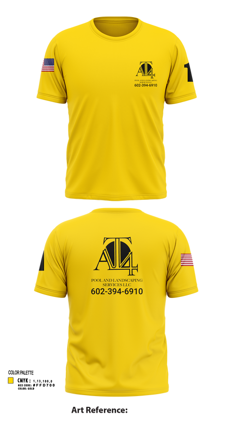Short Sleeve Performance Shirt, AT 4 pools and landscaping services llc, , Teamtime, Team time, sublimation, custom sports apparel, team uniforms, spirit wear, spiritwear, sports uniforms, custom shirts, team store, custom team store, fundraiser sports, apparel fundraiser