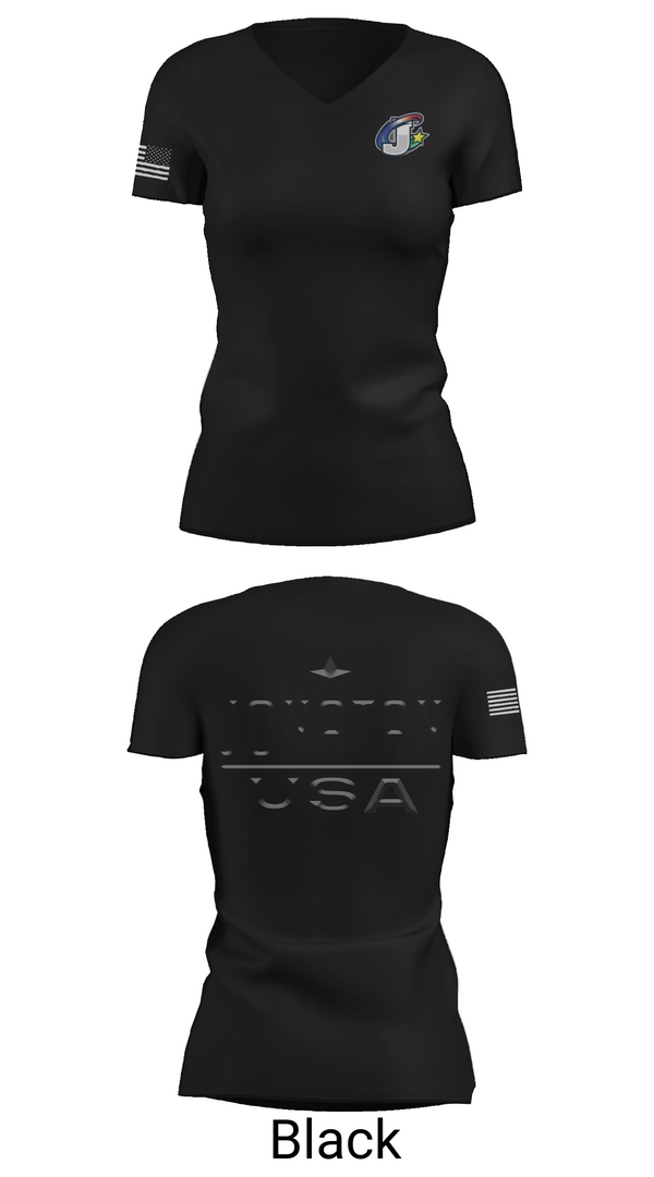 Womens Short Sleeve Vneck Shirt, Jonatan Usa, , Teamtime, Team time, sublimation, custom sports apparel, team uniforms, spirit wear, spiritwear, sports uniforms, custom shirts, team store, custom team store, fundraiser sports, apparel fundraiser