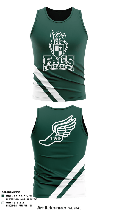 FACS Crusaders 9434947 Tank Top - 1