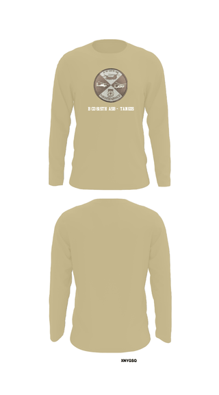 Long Sleeve Performance Shirt, B Co 615th ASB - Tangos, Army, Teamtime, Team time, sublimation, custom sports apparel, team uniforms, spirit wear, spiritwear, sports uniforms, custom shirts, team store, custom team store, fundraiser sports, apparel fundraiser
