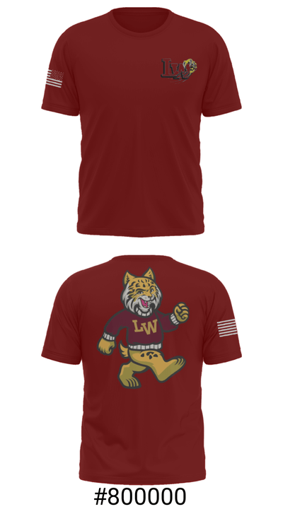 Lowpoint-Washburn Junior High School Softball 9151632 Short Sleeve Performance Shirt - 19