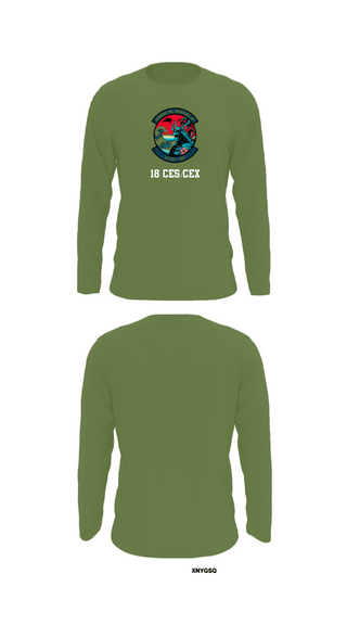 Long Sleeve Performance Shirt, 18 CES/CEX, , Teamtime, Team time, sublimation, custom sports apparel, team uniforms, spirit wear, spiritwear, sports uniforms, custom shirts, team store, custom team store, fundraiser sports, apparel fundraiser