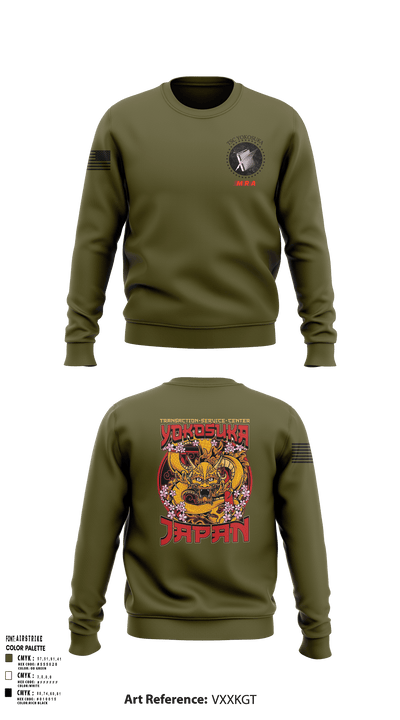 Transactional Service Center Yokosuka 4835947 Crew Neck Sweatshirt - 122