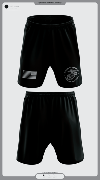 IMC 23802976 Athletic Shorts With Pockets - 1