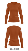 Lanier High School Lacrosse 31494592 Women's Long Sleeve V-neck Shirt - 20