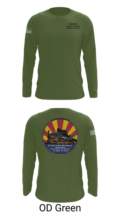 WAATS 15T10 CLASS 25-001 61882082 Long Sleeve Performance Shirt 46