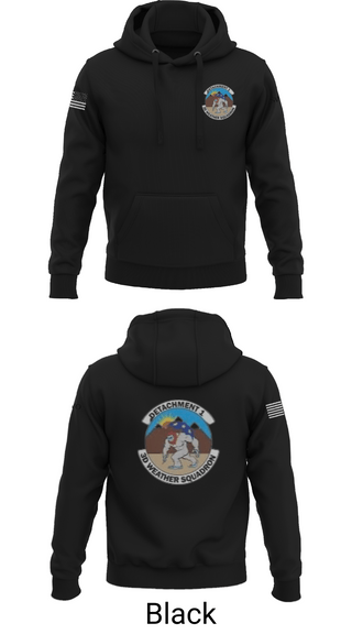 Hoodie, Detachment 1, 3rd Combat Weather Sqd, Air Force, Teamtime, Team time, sublimation, custom sports apparel, team uniforms, spirit wear, spiritwear, sports uniforms, custom shirts, team store, custom team store, fundraiser sports, apparel fundraiser