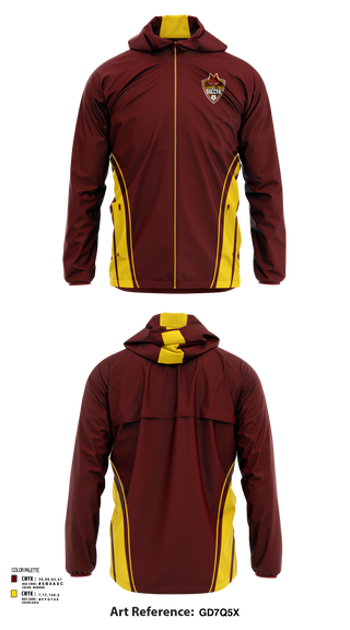 Windbreaker, Marion High School Soccer, Men's Soccer, Teamtime, Team time, sublimation, custom sports apparel, team uniforms, spirit wear, spiritwear, sports uniforms, custom shirts, team store, custom team store, fundraiser sports, apparel fundraiser