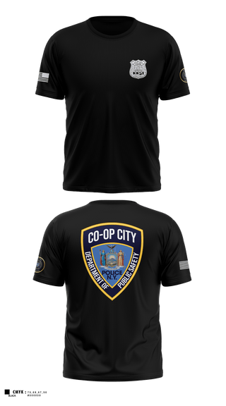 Old School Cotton Feel Shirt, Co-op City Police Department, Police, Teamtime, Team time, sublimation, custom sports apparel, team uniforms, spirit wear, spiritwear, sports uniforms, custom shirts, team store, custom team store, fundraiser sports, apparel fundraiser