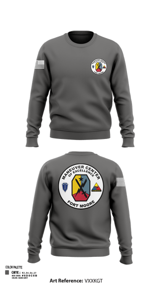 Crew Neck Sweatshirt, Fort moore, , Teamtime, Team time, sublimation, custom sports apparel, team uniforms, spirit wear, spiritwear, sports uniforms, custom shirts, team store, custom team store, fundraiser sports, apparel fundraiser