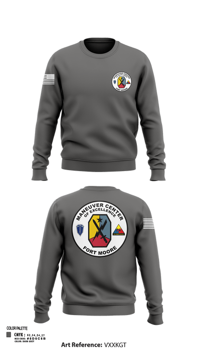 Fort moore 23614259 Crew Neck Sweatshirt - 103