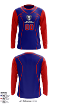 Blue Valley High School Volleyball 55453386 Long Sleeve Performance Shirt - 6