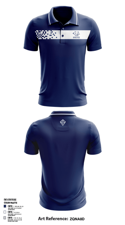 Thornton Middle School 78046273 Short Sleeve Performance Polo - 1