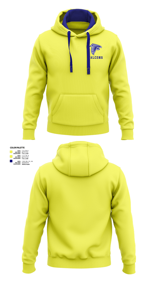 Hoodie, Falcons, Men's Basketball, Teamtime, Team time, sublimation, custom sports apparel, team uniforms, spirit wear, spiritwear, sports uniforms, custom shirts, team store, custom team store, fundraiser sports, apparel fundraiser