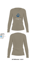 San Leandro High School Golf 2010709 Women's Long Sleeve V-neck Shirt - 28