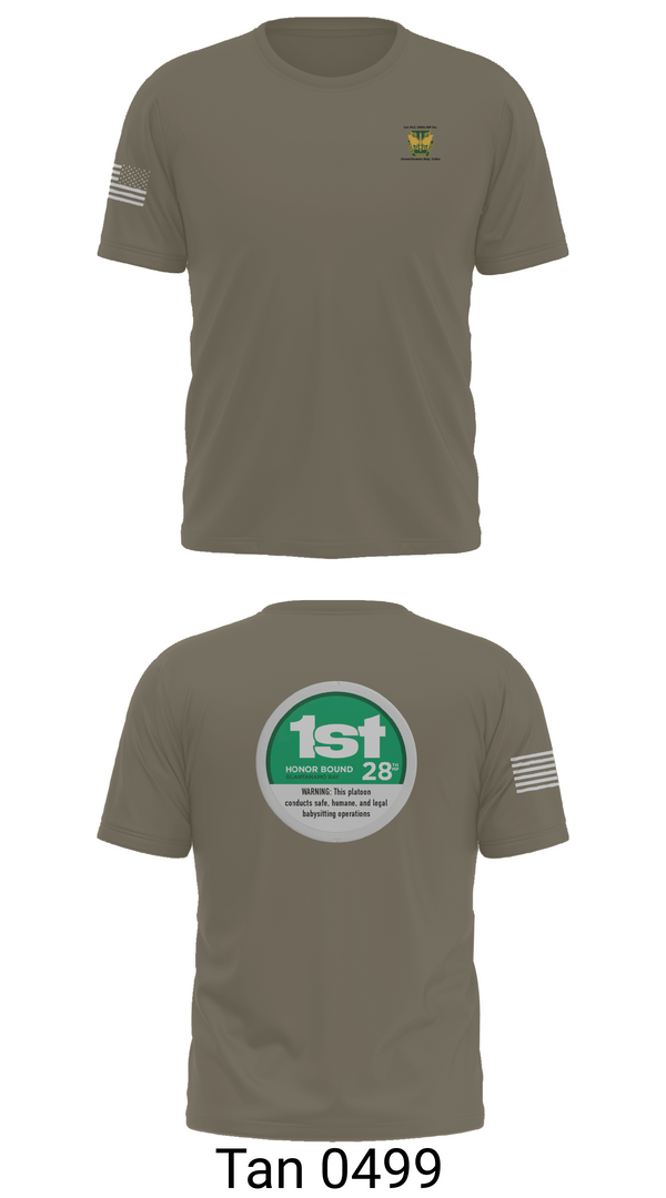Short Sleeve Performance Shirt, 28th MP Company, National Guard, Teamtime, Team time, sublimation, custom sports apparel, team uniforms, spirit wear, spiritwear, sports uniforms, custom shirts, team store, custom team store, fundraiser sports, apparel fundraiser