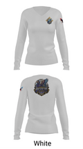 Baskett Transport LLC 41434065 Women's Long Sleeve V-neck Shirt - 16