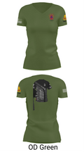 121 transportation 53489531 Women's Short Sleeve V-neck Shirt - 45