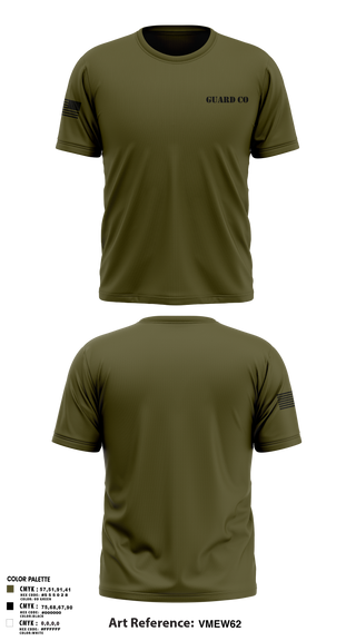 Old School Cotton Feel Shirt, Guard Co, , Teamtime, Team time, sublimation, custom sports apparel, team uniforms, spirit wear, spiritwear, sports uniforms, custom shirts, team store, custom team store, fundraiser sports, apparel fundraiser
