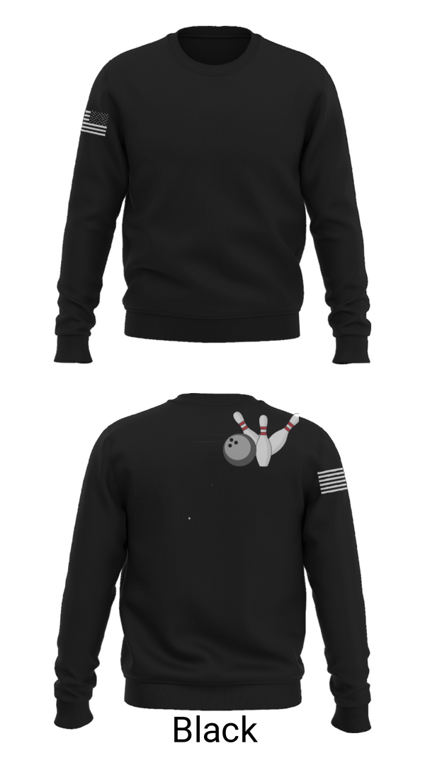 Crew Neck Sweatshirt, The Perfect Pro Shop, Bowling, Teamtime, Team time, sublimation, custom sports apparel, team uniforms, spirit wear, spiritwear, sports uniforms, custom shirts, team store, custom team store, fundraiser sports, apparel fundraiser