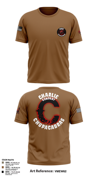 Short Sleeve Performance Shirt, C Co Chupacabras, Army, Teamtime, Team time, sublimation, custom sports apparel, team uniforms, spirit wear, spiritwear, sports uniforms, custom shirts, team store, custom team store, fundraiser sports, apparel fundraiser