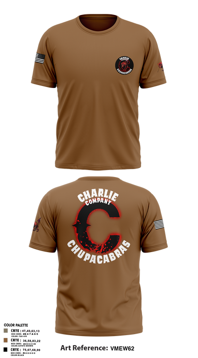 C Co Chupacabras Short Sleeve Performance Shirt - 2