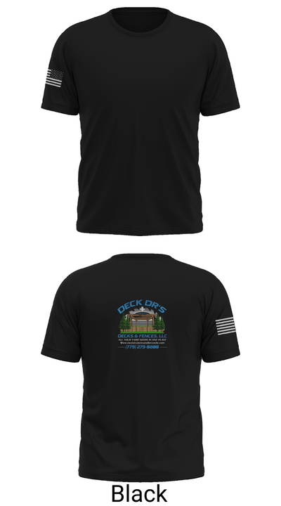 Deck Dr’s Decks and Fences 2773832 Old School Cotton Feel Shirt - 29