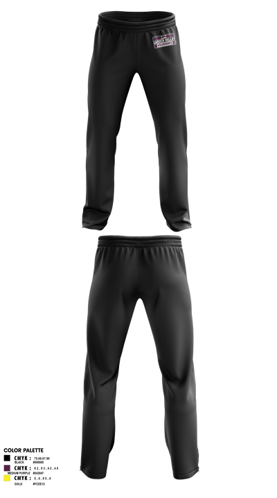Garden Valley Wolverines 38799509 Sweatpants - 2