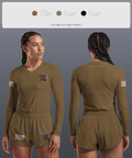 Comanche Squad 4858933 Women's Long Sleeve V-neck Shirt -1 4