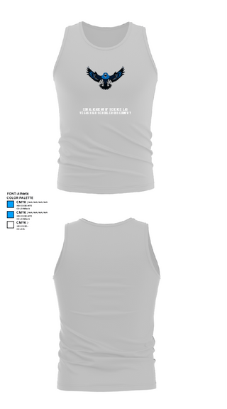 Tank Top, Coral Academy of Science Las Vegas High School Cross Country, Cross Country, Teamtime, Team time, sublimation, custom sports apparel, team uniforms, spirit wear, spiritwear, sports uniforms, custom shirts, team store, custom team store, fundraiser sports, apparel fundraiser