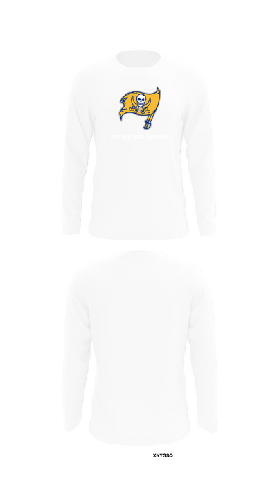 Poth High School Basketball 33923468 Long Sleeve Performance Shirt - 8