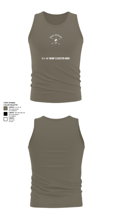 C-1-10 Troop 2 Ghetto Boys 91621666 Tank Top - 79