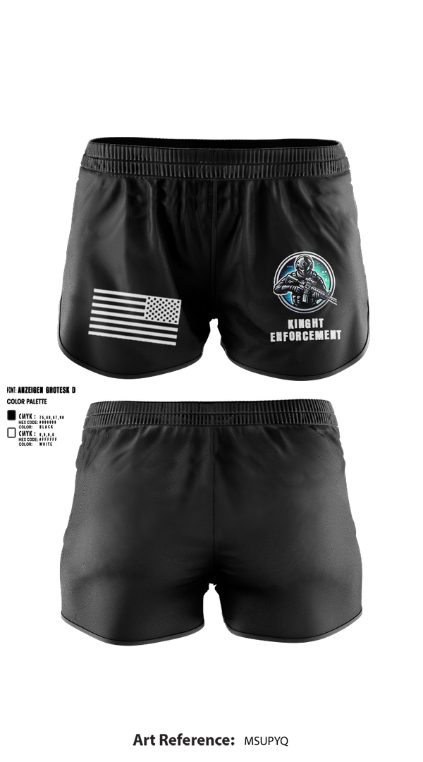 Ranger Panties, KINGHT ENFORCEMENT, , Teamtime, Team time, sublimation, custom sports apparel, team uniforms, spirit wear, spiritwear, sports uniforms, custom shirts, team store, custom team store, fundraiser sports, apparel fundraiser