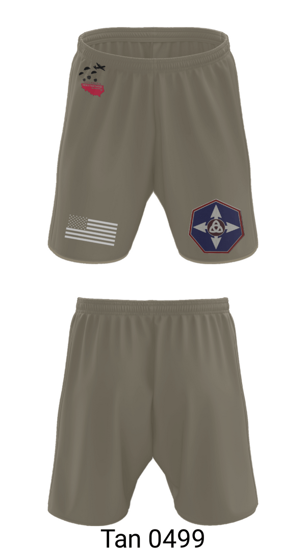 Athletic Shorts With Pockets, 909th HR Company, Army, Teamtime, Team time, sublimation, custom sports apparel, team uniforms, spirit wear, spiritwear, sports uniforms, custom shirts, team store, custom team store, fundraiser sports, apparel fundraiser