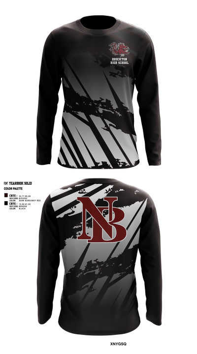 New Brockton High School 56621565 Long Sleeve Performance Shirt - 2