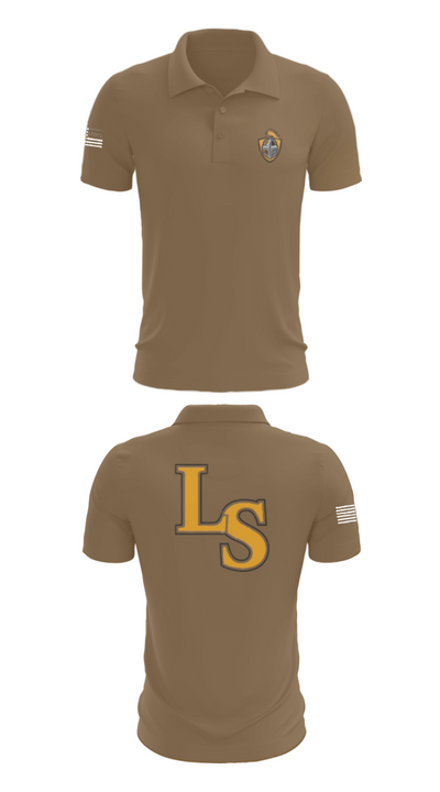 Lutheran High School South Cross Country 50596154 Short Sleeve Performance Polo - 3