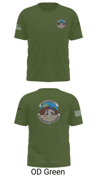 Old School Cotton Feel Shirt, Detachment 1, 3rd Combat Weather Sqd, Air Force, Teamtime, Team time, sublimation, custom sports apparel, team uniforms, spirit wear, spiritwear, sports uniforms, custom shirts, team store, custom team store, fundraiser sports, apparel fundraiser