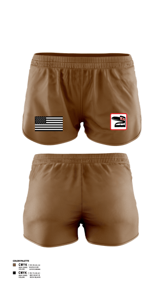 Womens Shorts, Enforcers, Army, Teamtime, Team time, sublimation, custom sports apparel, team uniforms, spirit wear, spiritwear, sports uniforms, custom shirts, team store, custom team store, fundraiser sports, apparel fundraiser