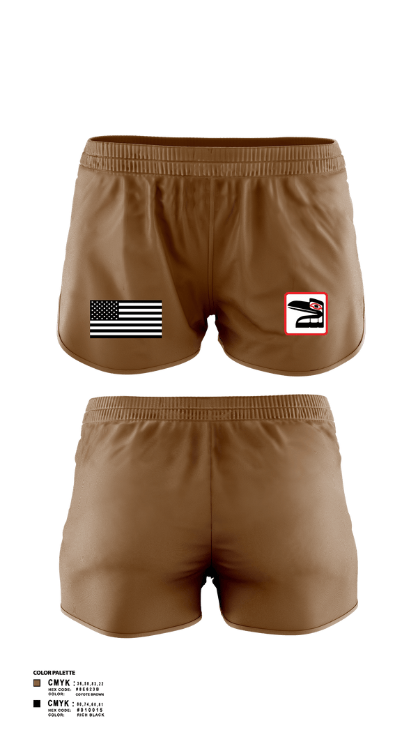 Womens Shorts, Enforcers, Army, Teamtime, Team time, sublimation, custom sports apparel, team uniforms, spirit wear, spiritwear, sports uniforms, custom shirts, team store, custom team store, fundraiser sports, apparel fundraiser