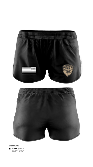 Women's Shorts, Kemper County Sheriff’s Office, Police, Teamtime, Team time, sublimation, custom sports apparel, team uniforms, spirit wear, spiritwear, sports uniforms, custom shirts, team store, custom team store, fundraiser sports, apparel fundraiser