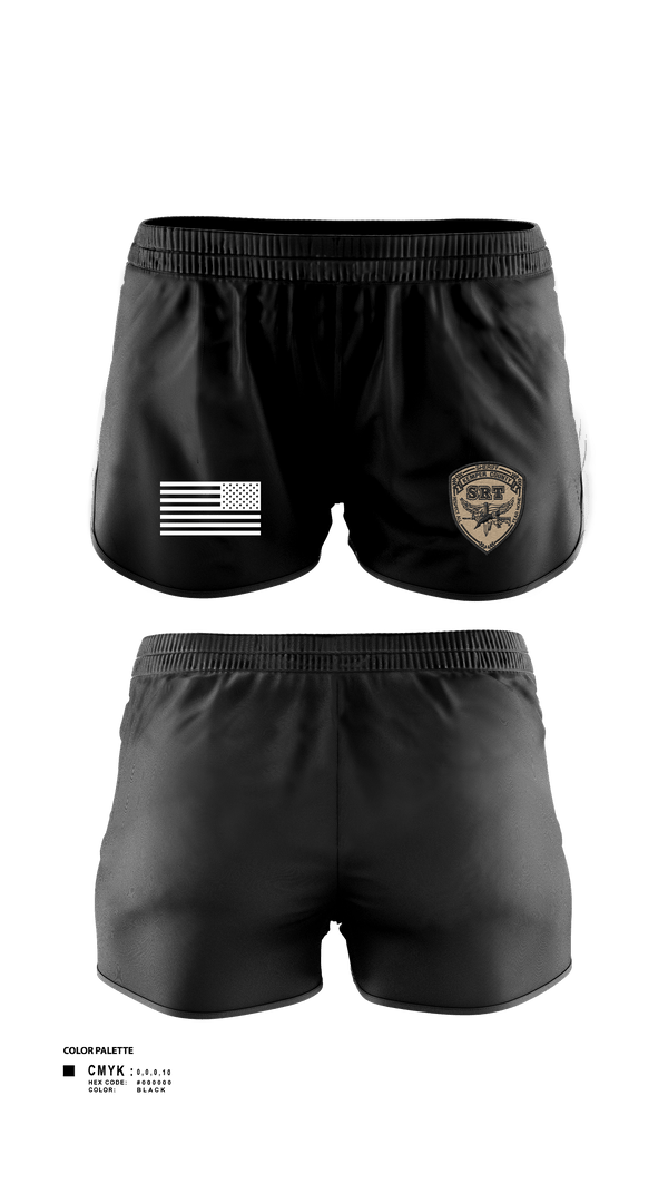 Women's Shorts, Kemper County Sheriff’s Office, Police, Teamtime, Team time, sublimation, custom sports apparel, team uniforms, spirit wear, spiritwear, sports uniforms, custom shirts, team store, custom team store, fundraiser sports, apparel fundraiser
