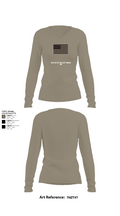 904th MP Det Military Working Dog 45495596 Women's Long Sleeve V-neck Shirt - 62