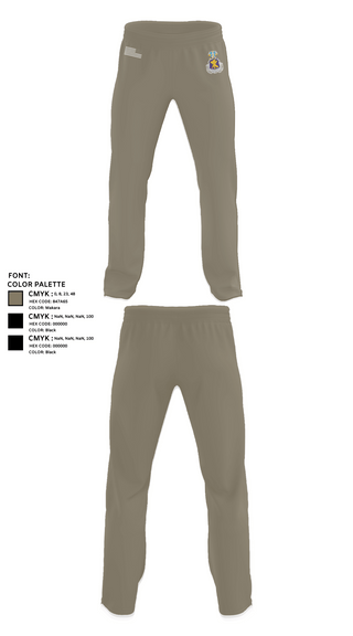 Sweatpants, Civil Affairs Schoolhouse, , Teamtime, Team time, sublimation, custom sports apparel, team uniforms, spirit wear, spiritwear, sports uniforms, custom shirts, team store, custom team store, fundraiser sports, apparel fundraiser