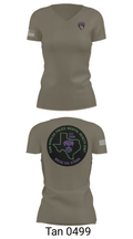 SMPD Mental Health Unit 50608252 Women's Short Sleeve V-neck Shirt - 36