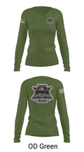 Bravo Battery 39915475 Women's Long Sleeve V-neck Shirt - 31