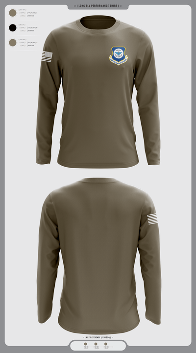 Gallup Raptor Composite Squadron 93881304 Long Sleeve Performance Shirt 1