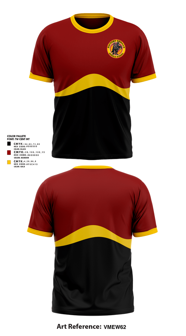 Short Sleeve Performance Shirt, Factory Shoals Knights, Track & Field, Teamtime, Team time, sublimation, custom sports apparel, team uniforms, spirit wear, spiritwear, sports uniforms, custom shirts, team store, custom team store, fundraiser sports, apparel fundraiser