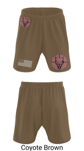 Athletic Shorts With Pockets, Hellhound PLT, A CO, 2-8 CAV, , Teamtime, Team time, sublimation, custom sports apparel, team uniforms, spirit wear, spiritwear, sports uniforms, custom shirts, team store, custom team store, fundraiser sports, apparel fundraiser