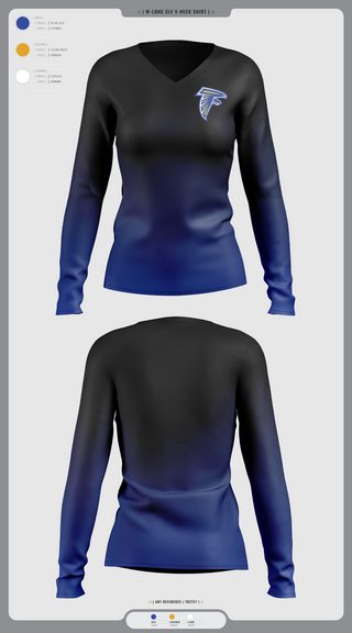Womens Long Sleeve Vneck Shirt, Todd County High School Wrestling, Wrestling, Teamtime, Team time, sublimation, custom sports apparel, team uniforms, spirit wear, spiritwear, sports uniforms, custom shirts, team store, custom team store, fundraiser sports, apparel fundraiser